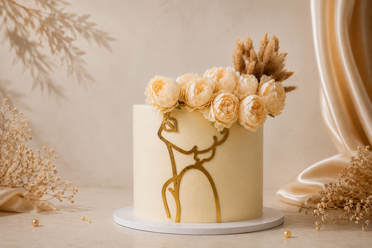 The Golden Bloom Cake by Sweet Seconds