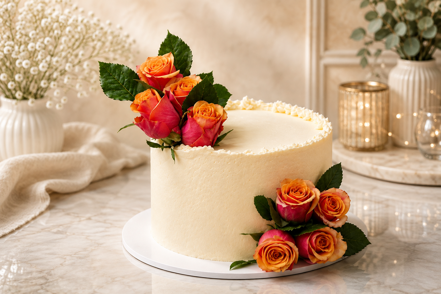 The Rose Garden Cake by Sweet Seconds